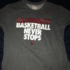 Arkansas Razorbacks basketball shirt